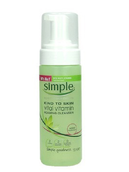 Simple Foaming Cleanser <br> پاکەرەوەی ڕوخسار